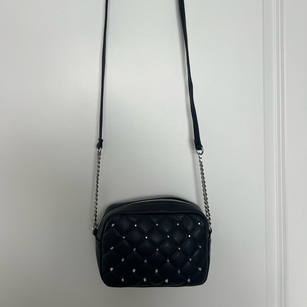 Rebecca Minkoff Black Quilted Crossbody Bag